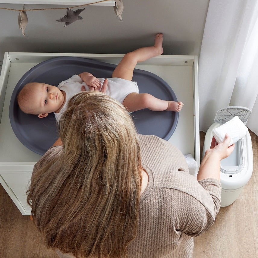 Shnuggle - Eco-Touch Nappy Bin - Mabel & Fox