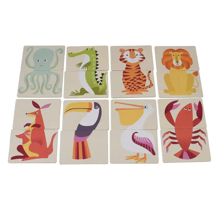 Rex London - Heads and Tails Game - Colourful Creatures