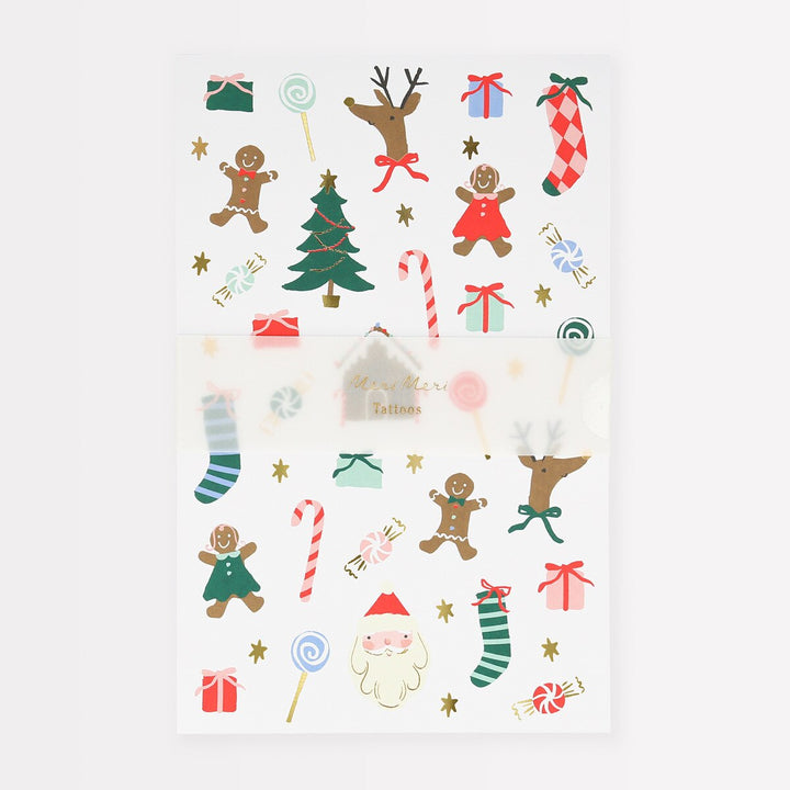 Meri Meri - Jolly Temporary Tattoo Sheets