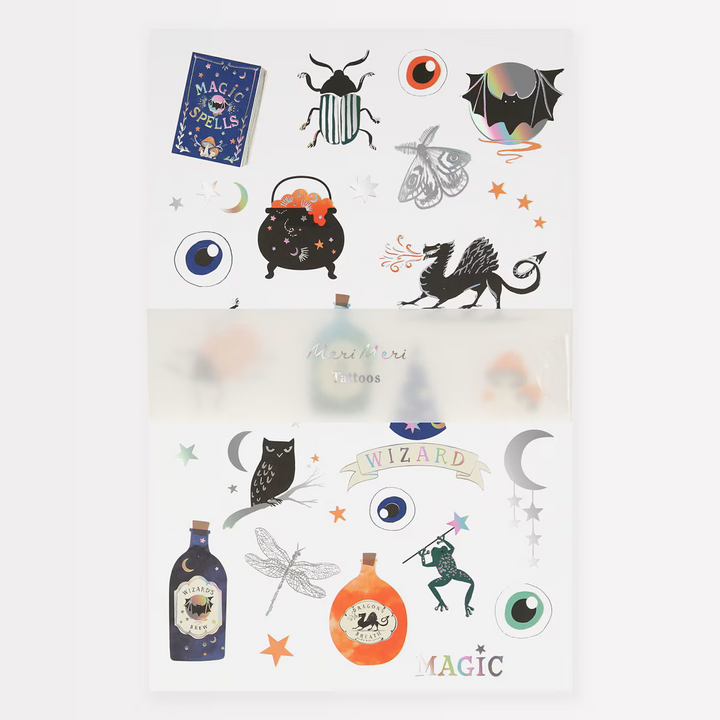 Meri Meri - Making Magic Temporary Tattoo Sheets