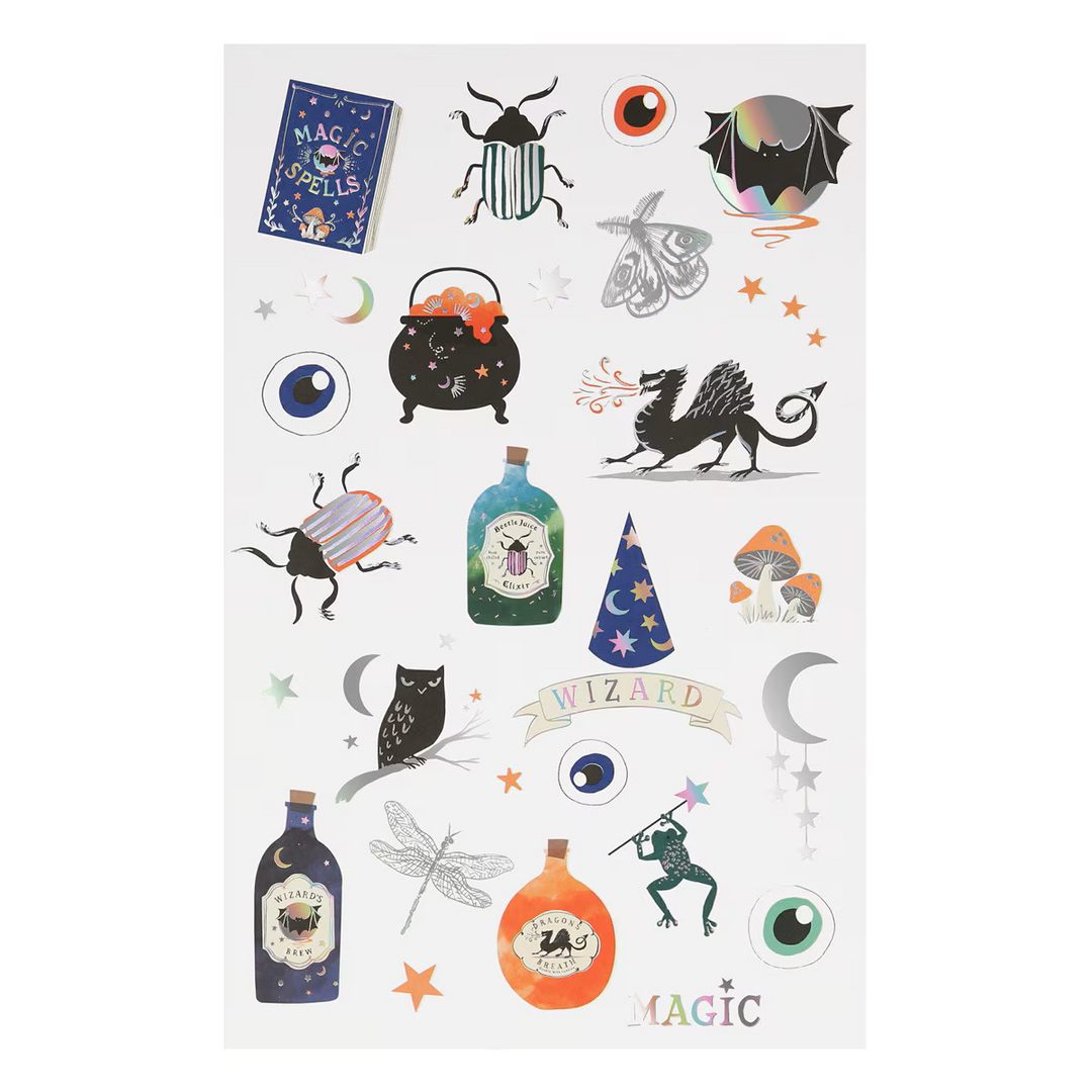 Meri Meri - Making Magic Temporary Tattoo Sheets