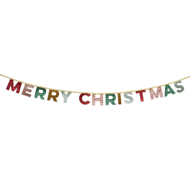 Meri Meri - Merry Christmas Velvet Pennant Garland