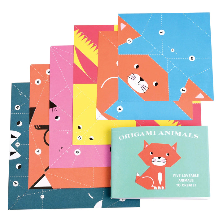 Rex London - Children's Origami Kit - Animals