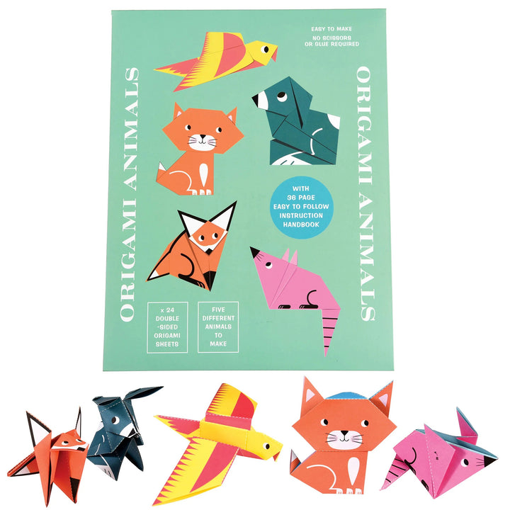 Rex London - Children's Origami Kit - Animals