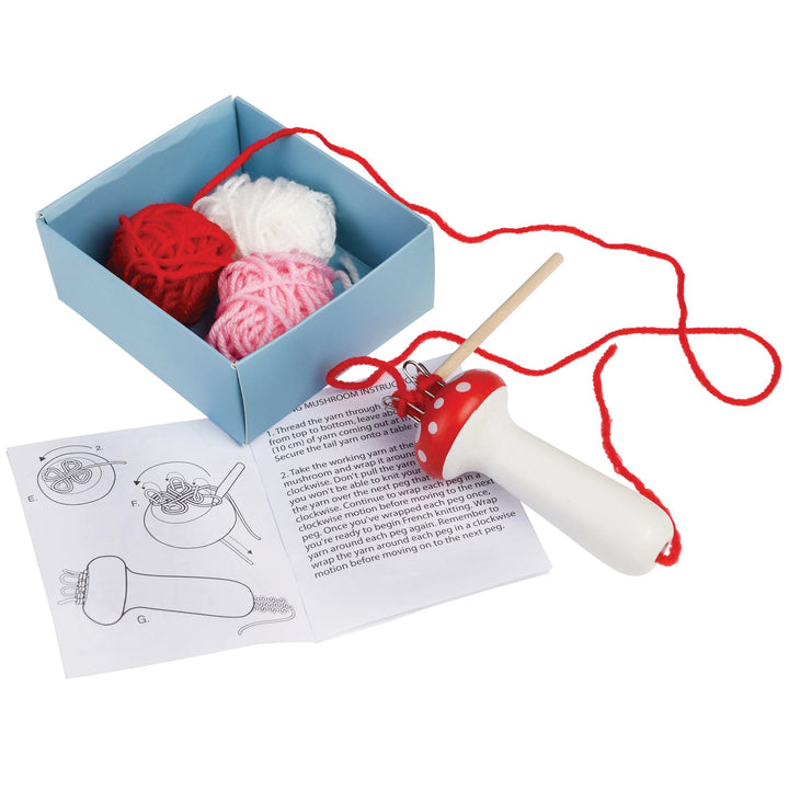 Rex London - Knitting Mushroom Kit