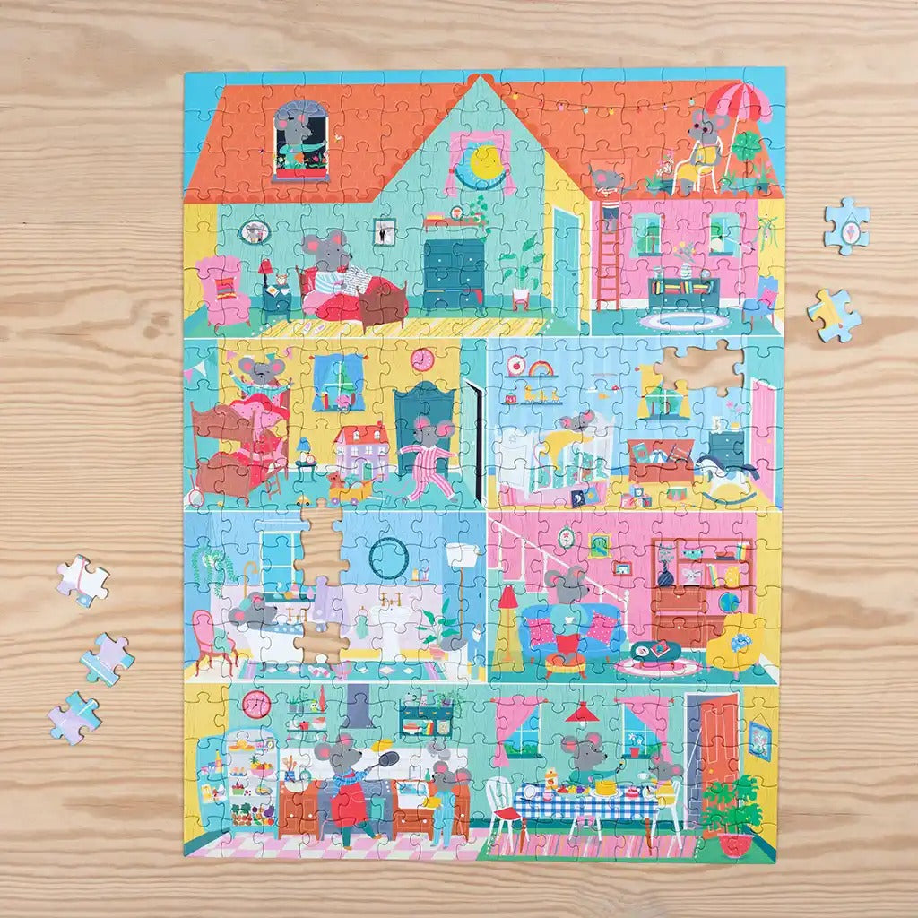 Rex London - 300 Piece Jigsaw Puzzle - Mouse in a House