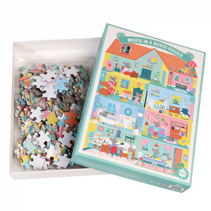 Rex London - 300 Piece Jigsaw Puzzle - Mouse in a House