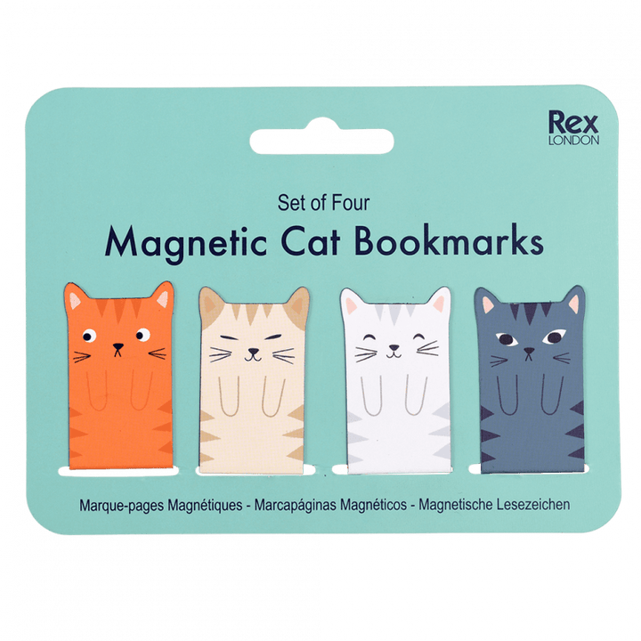 Rex London - Magic Bookmark (set of 4) - Cats