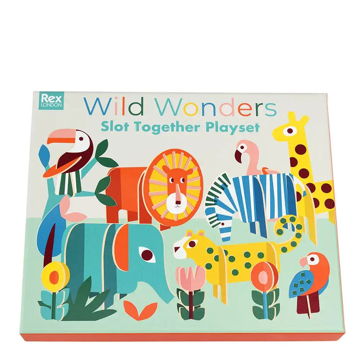 Rex London - Slot Together Playset - Wild Wonders