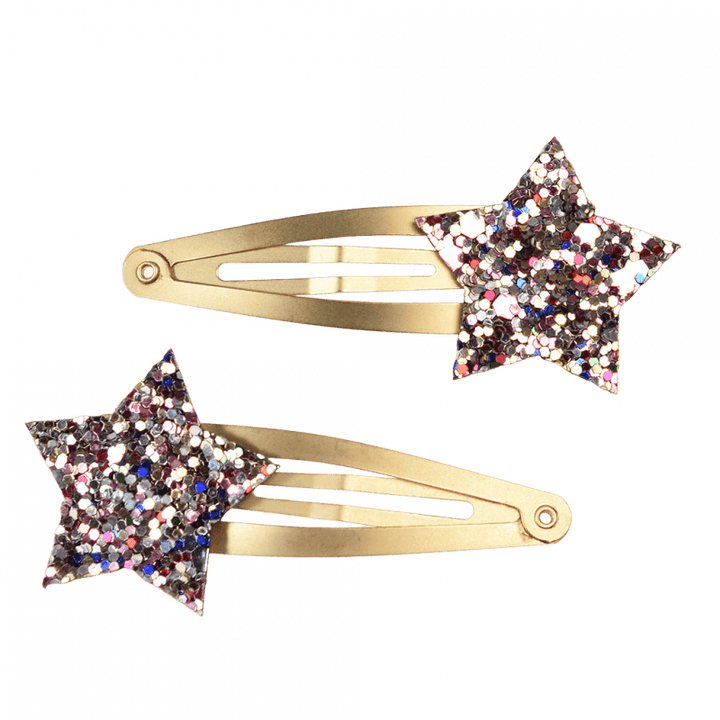 Rex London - Glitter hair clips (set of 2) - Fairies in the Garden - Star