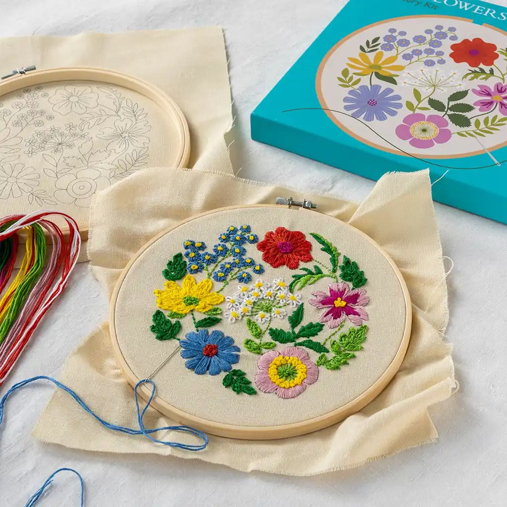 Rex London - Embroidery Kit - Wild Flowers