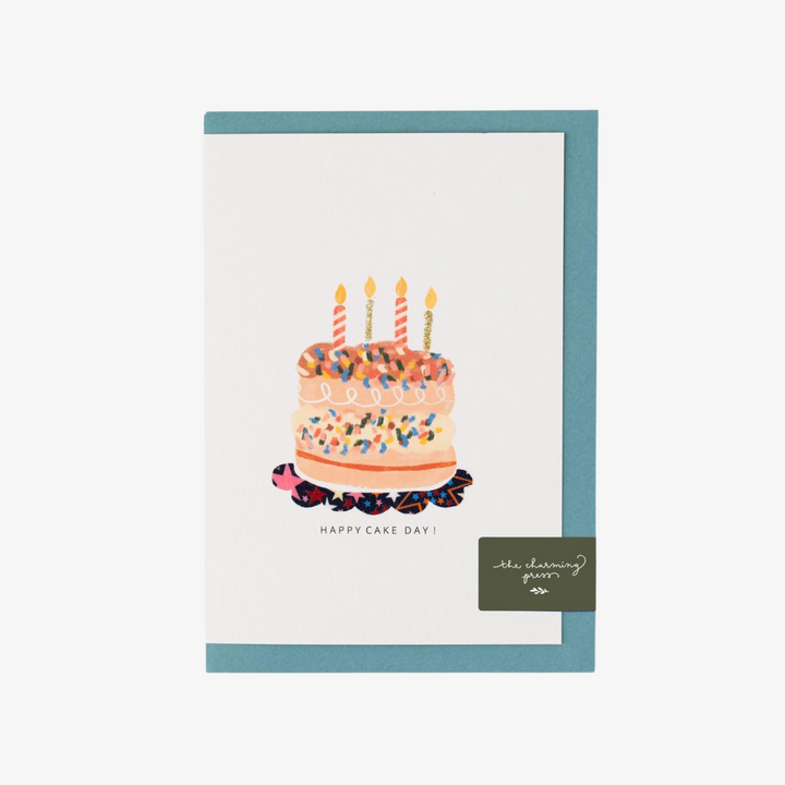 The Charming Press - Birthday Card - Cake