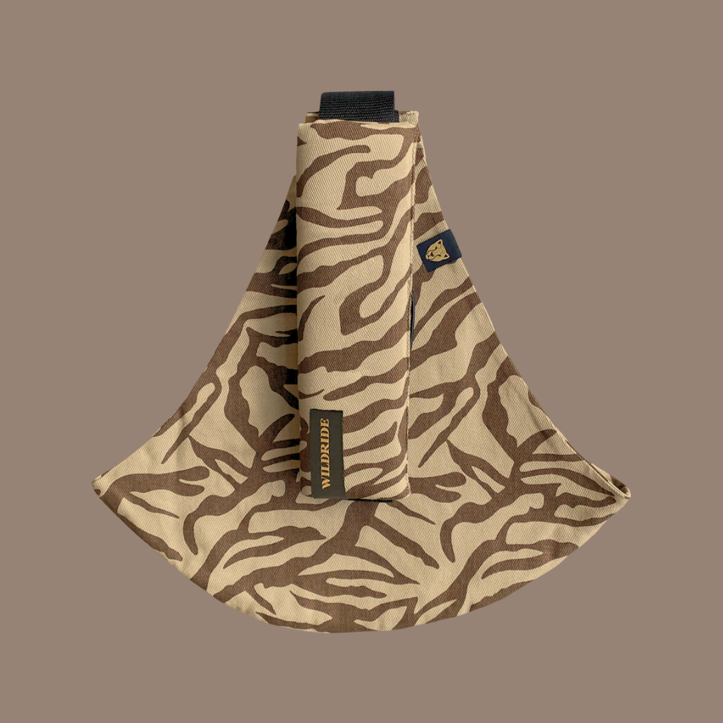 Wildride - Toddler Carrier - Brown Zebra