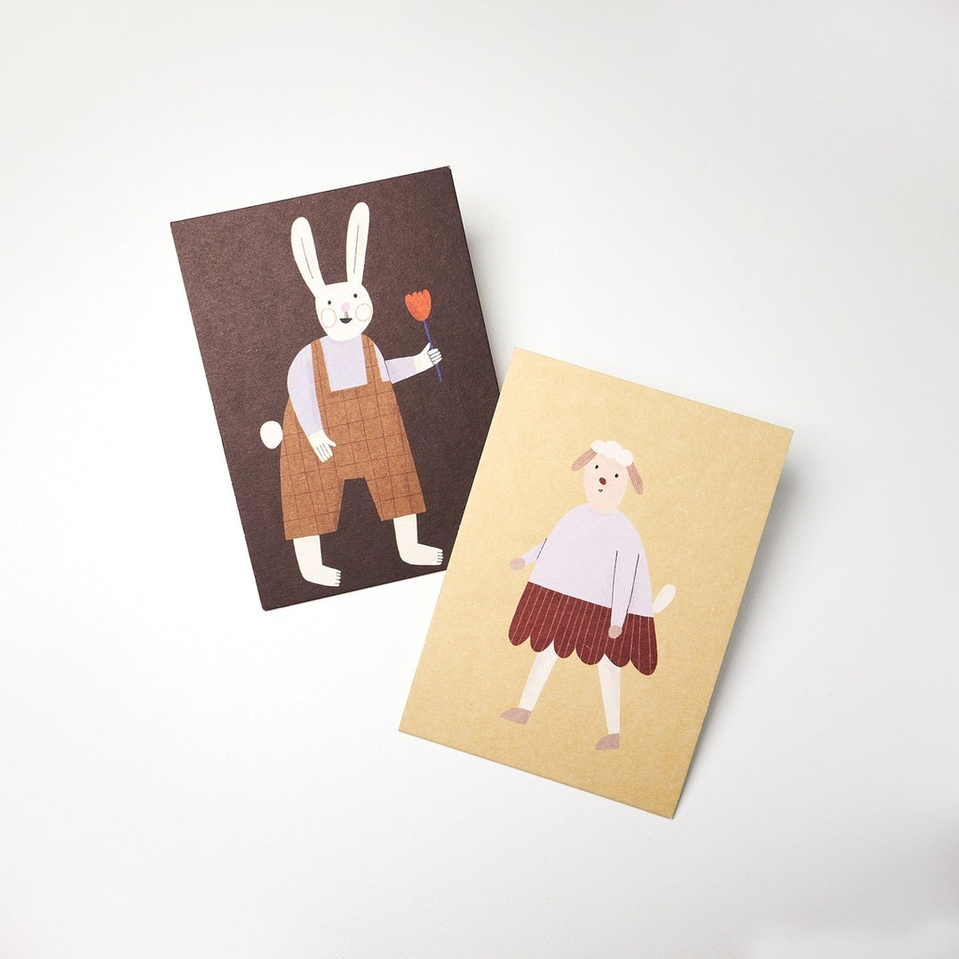 Nuukk - Postcard - Lamb - Mabel & Fox