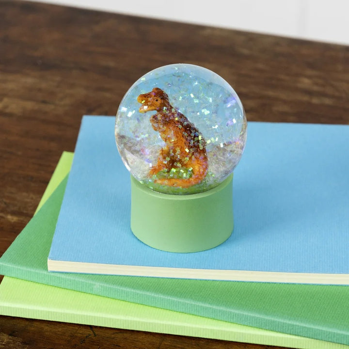 Rex London - Mini Glitter Globe - Dinosaur