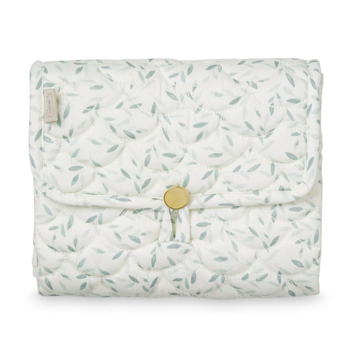 Cam Cam Copenhagen - Quilted Changing Mat  - Green Leaves