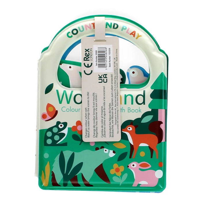 Rex London - Colour Changing Bath Book - Woodland - Mabel & Fox