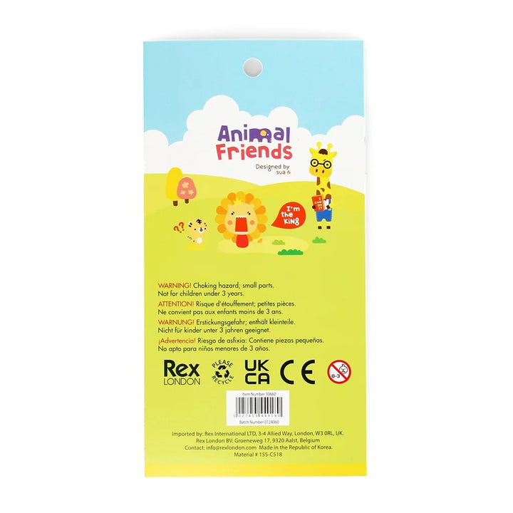 Rex London - 3D Puffy Stickers - Animal Friends