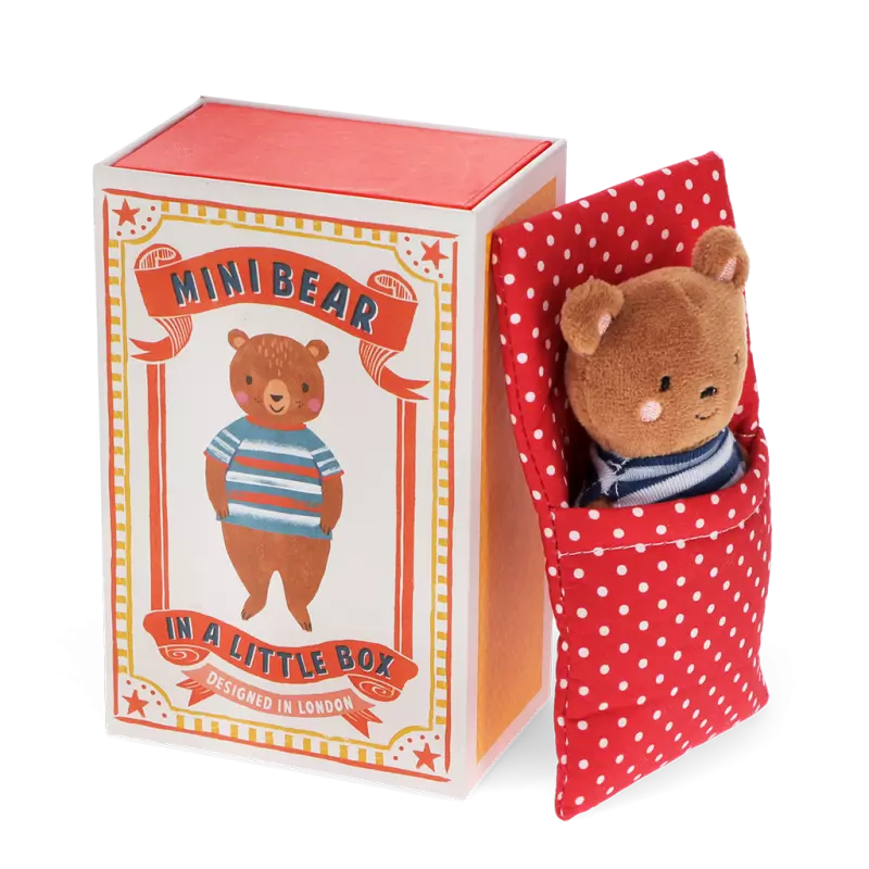 Rex London - Mini Bear In A Box - Mabel & Fox