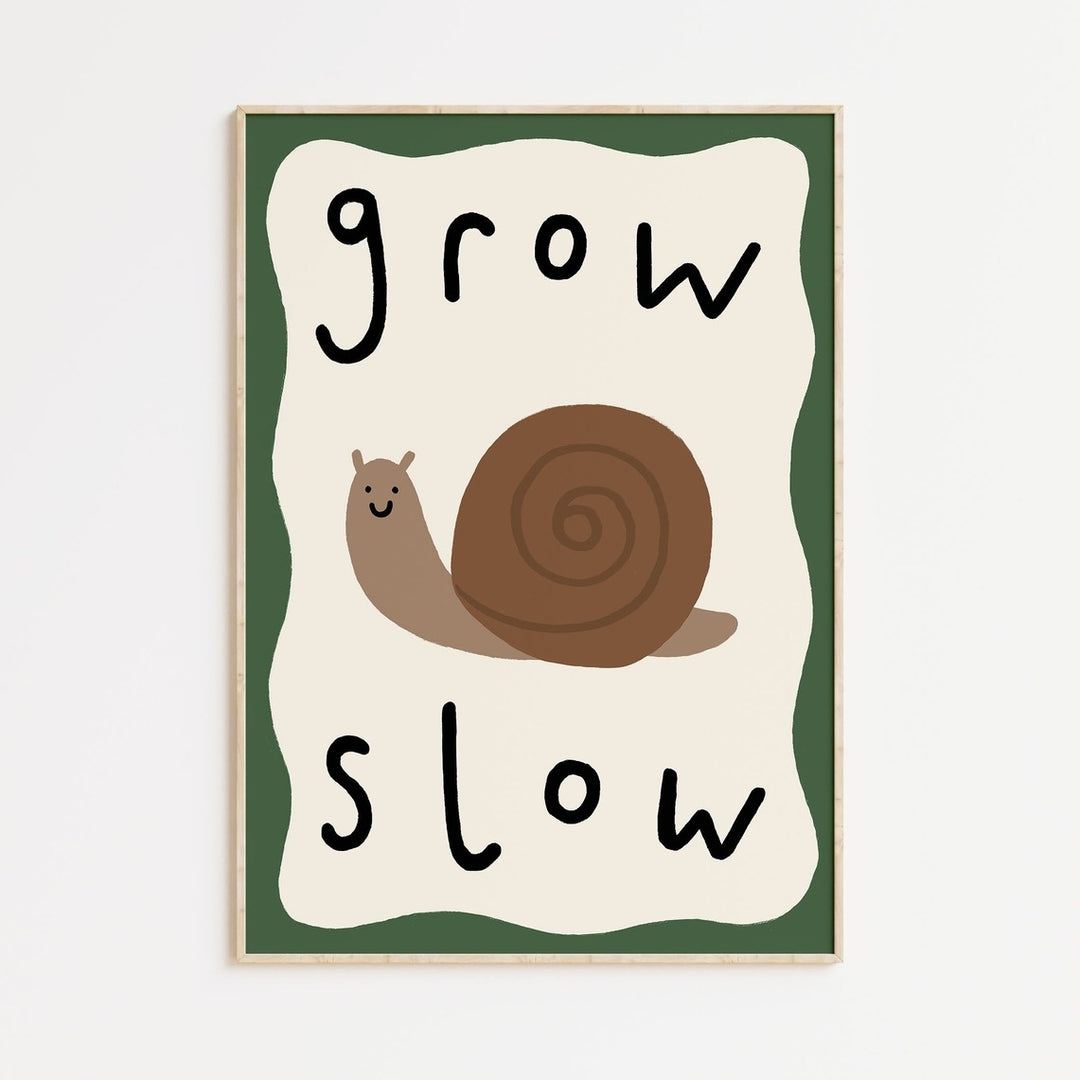 Kitty Makes - Grow Slow Print - A4