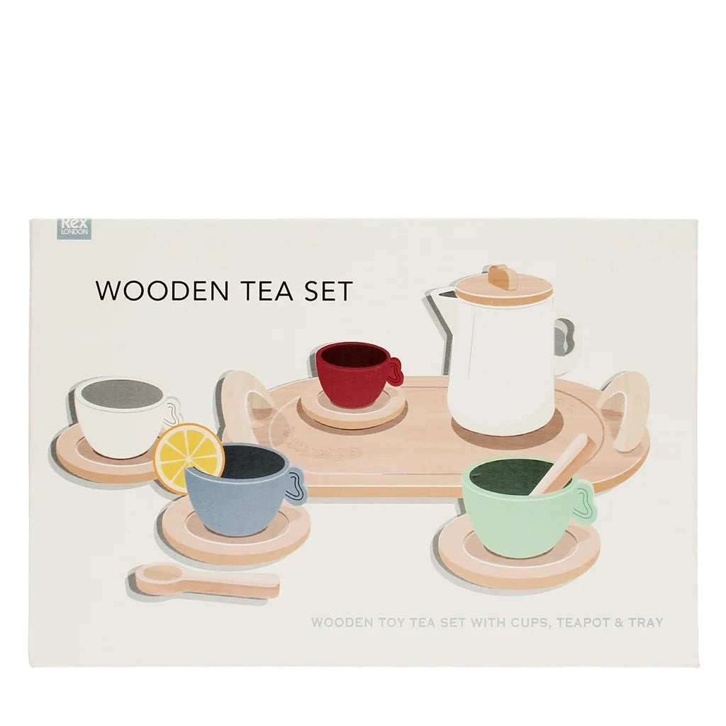 Rex London - Wooden Toy Tea Playset