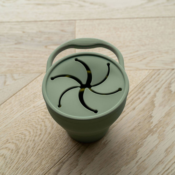 Mabel & Fox - Silicone Tableware - Snack Cup - Sage