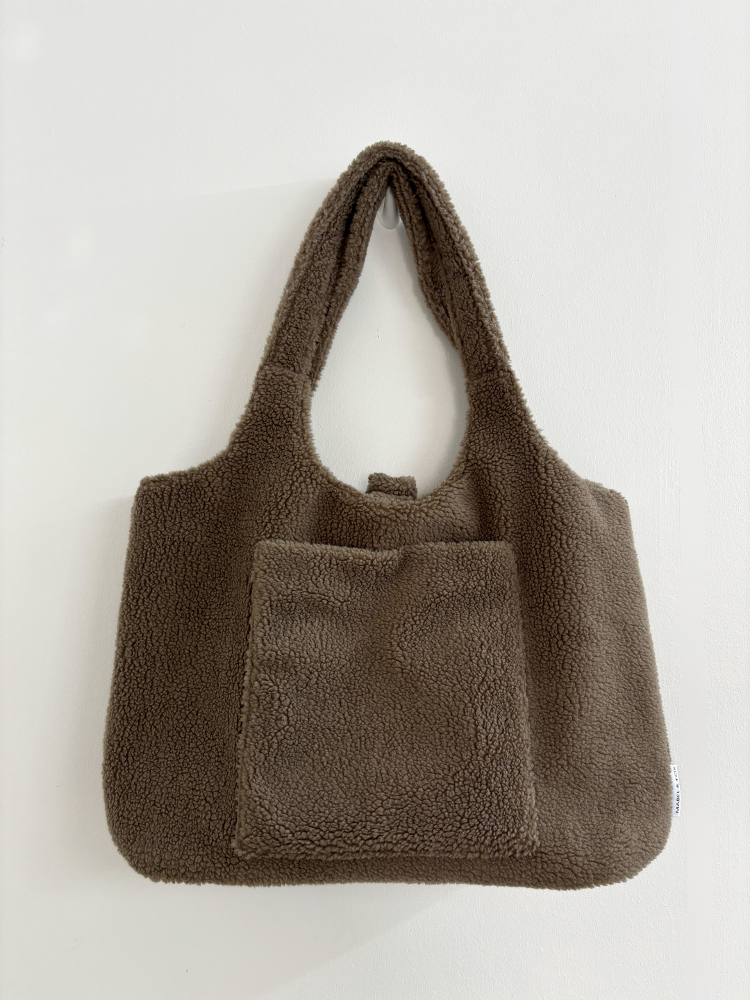 Mabel & Fox - Teddy Tote Bag - Ash Brown