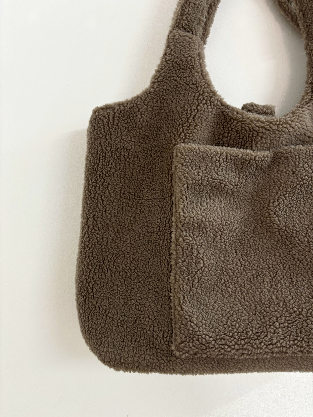 Mabel & Fox - Teddy Tote Bag - Ash Brown - Mabel & Fox