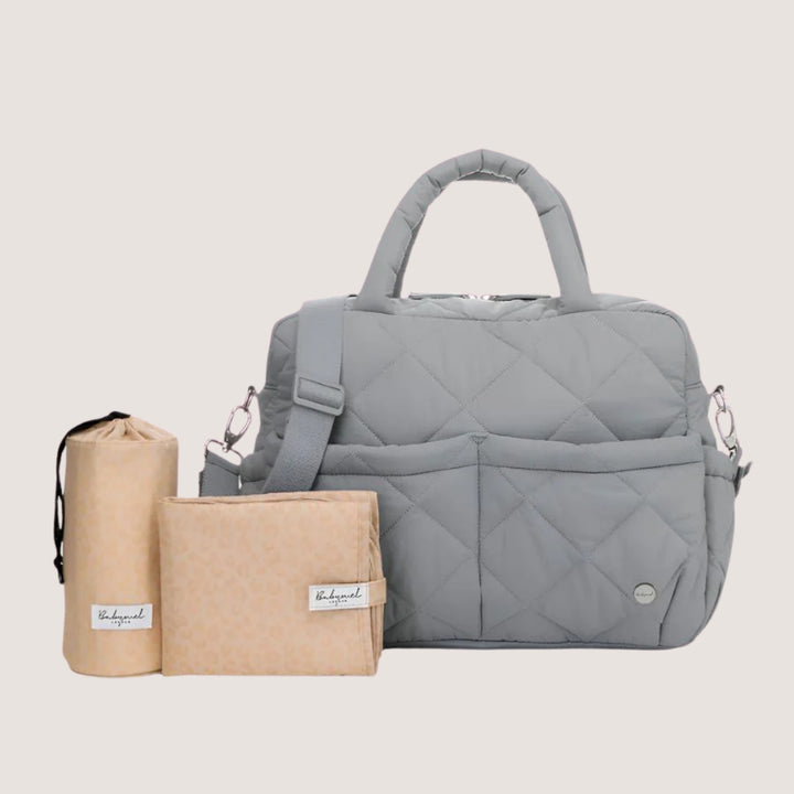 Babymel - Willow Convertible Changing Bag - Duckegg - Mabel & Fox