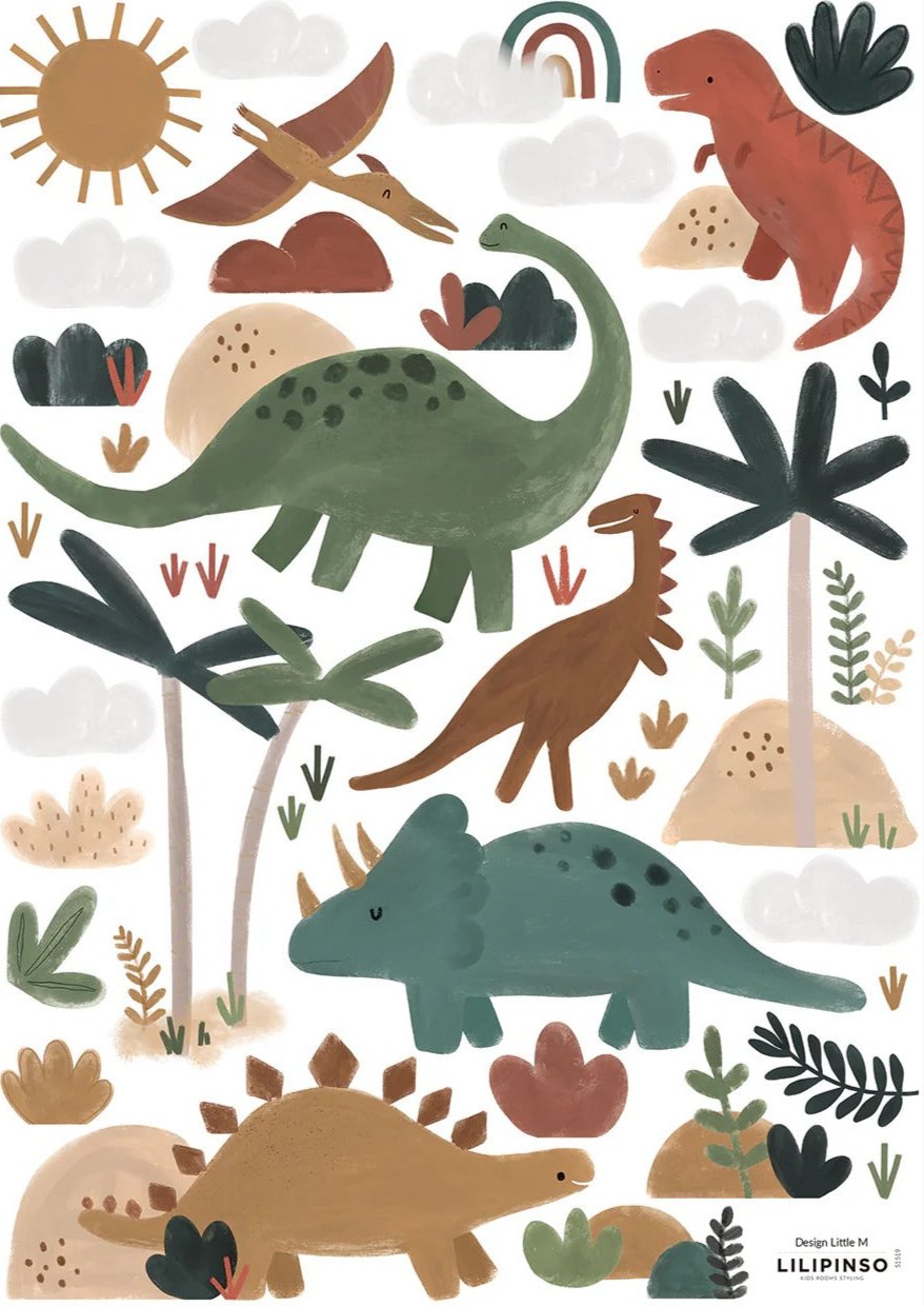 Lilipinso - Wall Decals - Dinosaurs