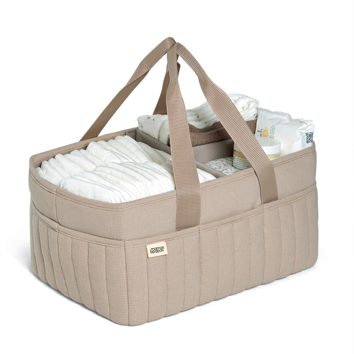 Mamas & Papas - Nappy Caddy - Neutral Waffle