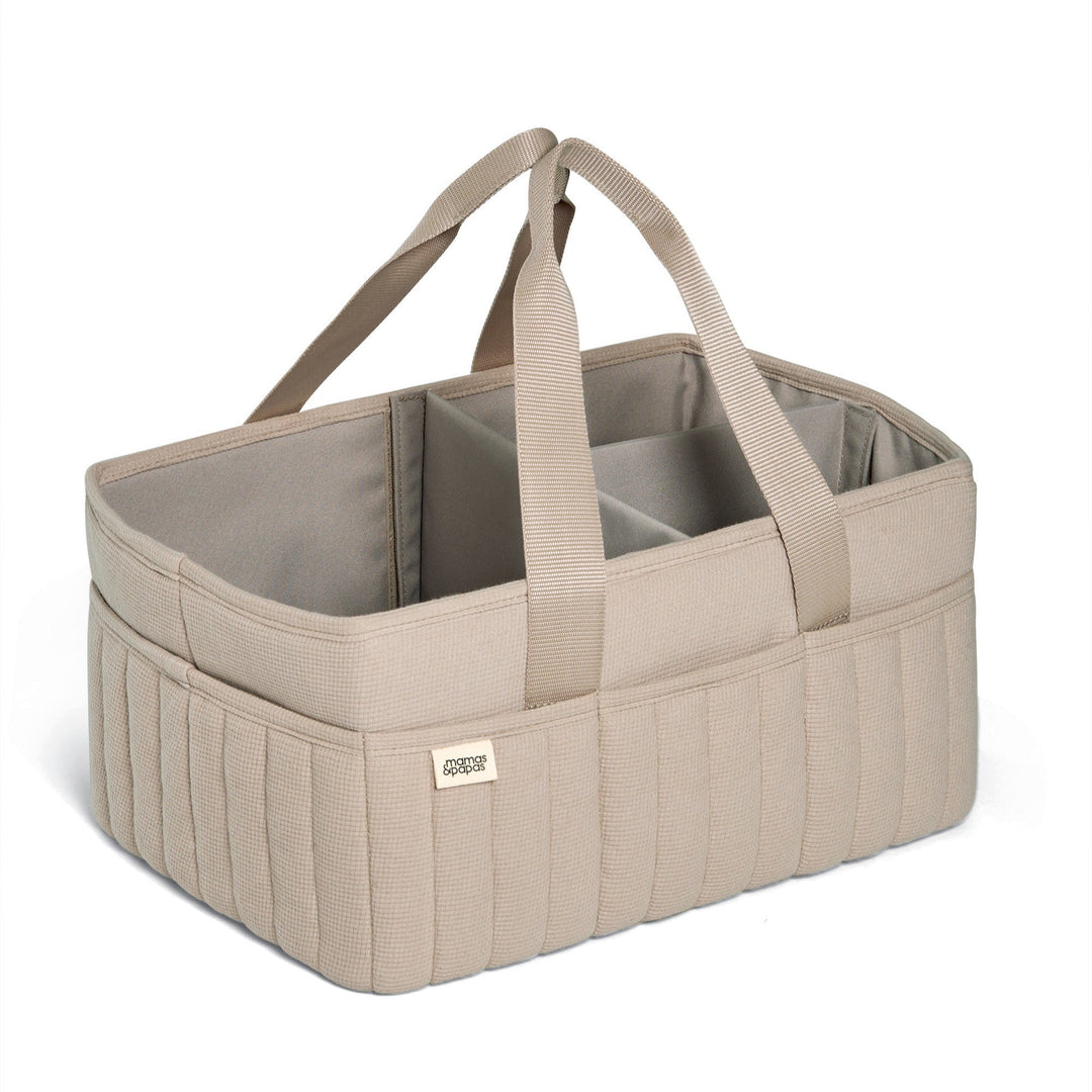 Mamas & Papas - Nappy Caddy - Neutral Waffle