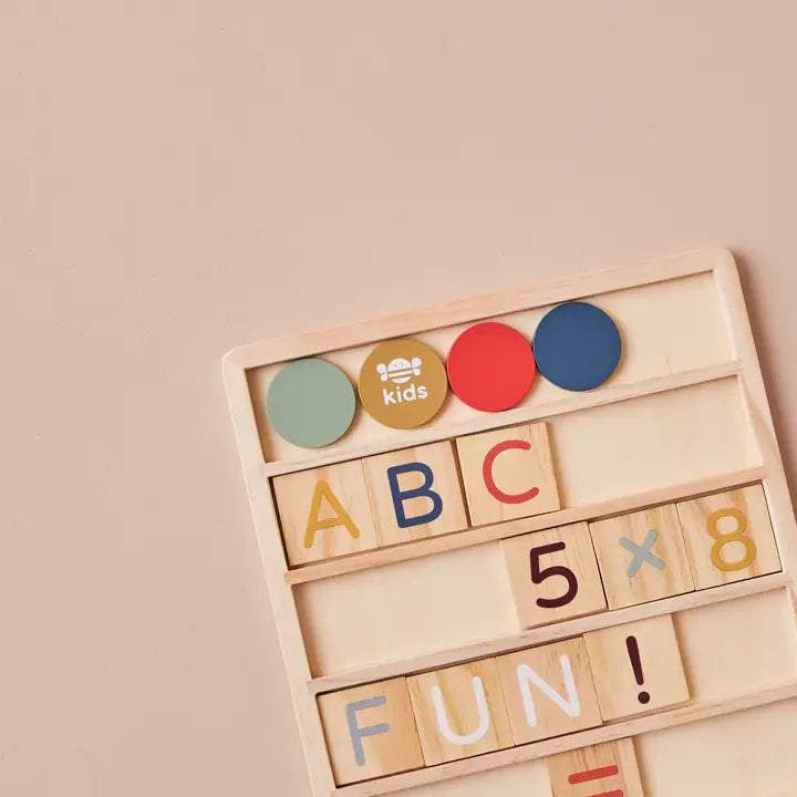 Just Bee Kids - Puzzle - Wooden Alphabet