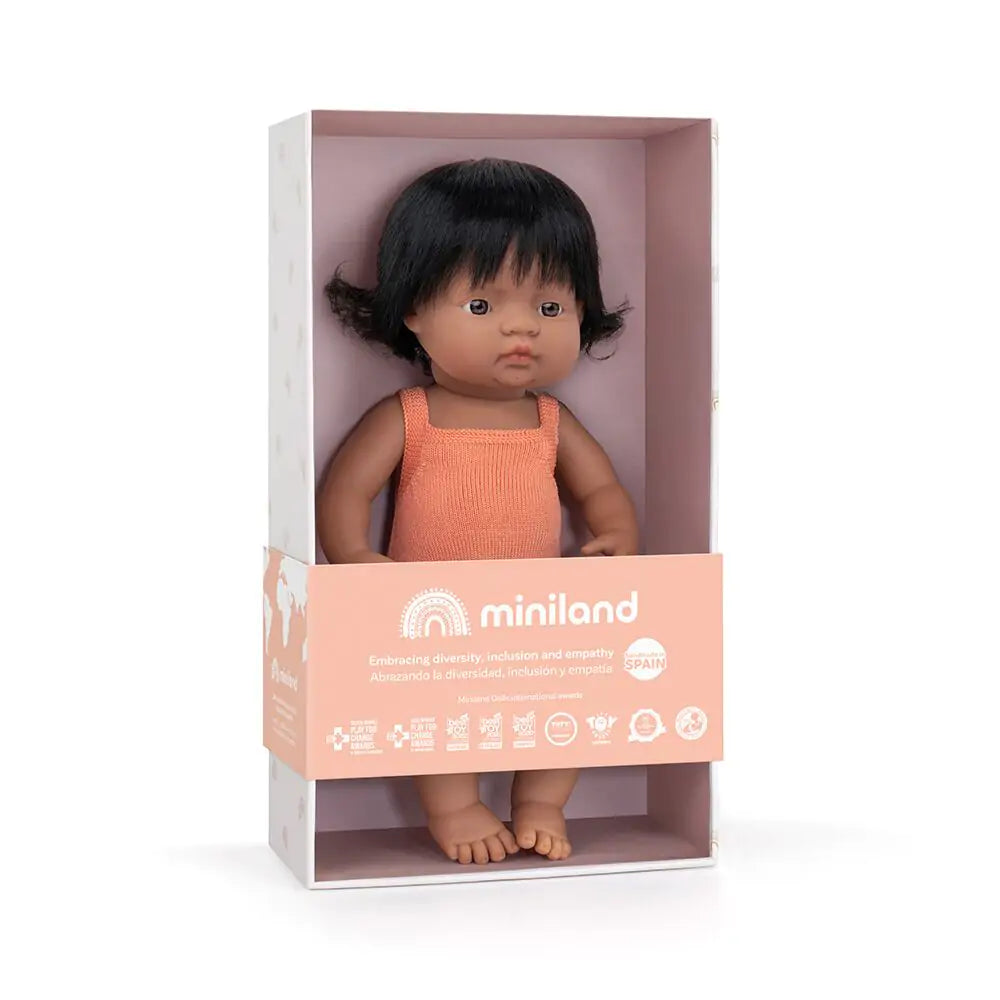 Miniland - Doll - Hispanic Girl