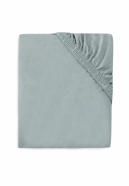 Jollein - Jersey Fitted Sheet 70/75x140/150cm - Sea Green