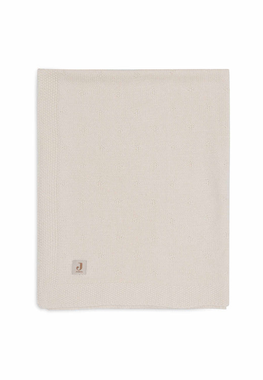 Jollein - Cradle Blanket -  Cosy Knit - Ivory