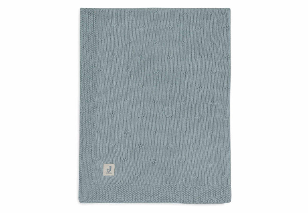 Jollein - Cradle Blanket -  Cosy Knit - Sea Green