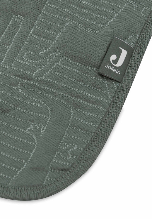 Jollein - Cradle Blanket - Jungle Jambo - Ash Green/Laurel