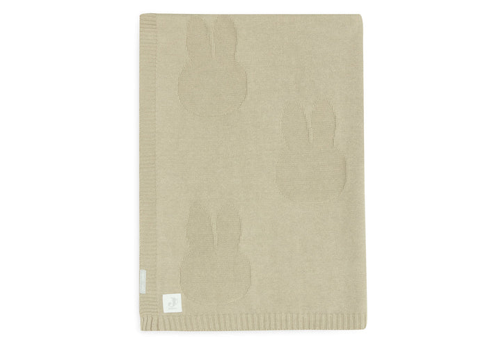 Jollein - Cot Blanket - Miffy - Olive Green (100 x 150 cm)
