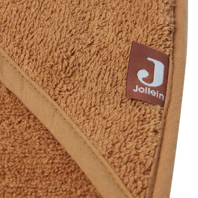 Jollein -  Baby Bath Cape - Caramel (75x75cm)