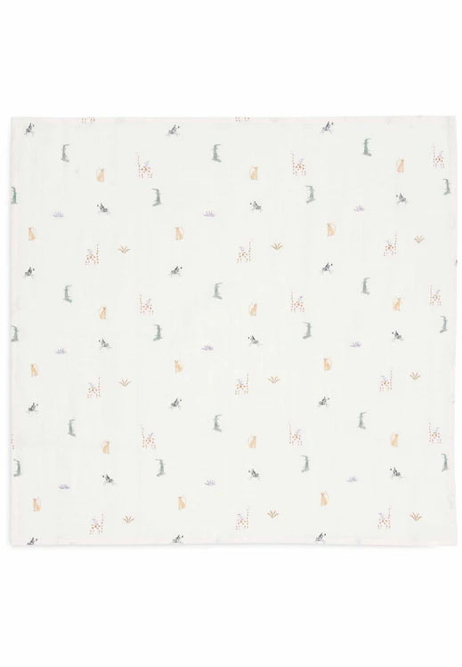 Jollein - Muslin Cloth -70x70cm - Jungle Jambo - 3 Pack