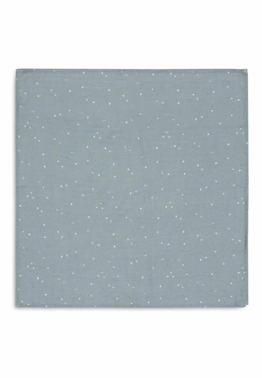 Jollein - Muslin Cloth - 70x70cm - Twinkling Sea Green- 3 Pack