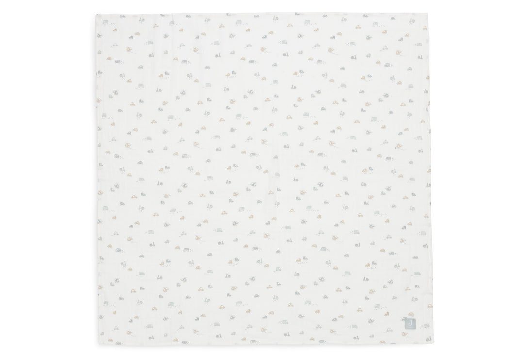 Jollein - Swaddle Muslin Large 115x115cm - On The Go - (2 Pack)