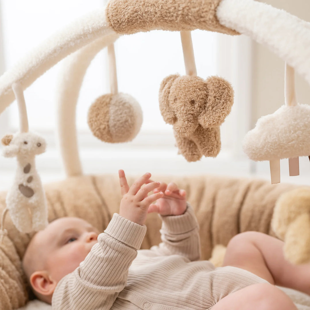 Nattou - Stuffed Playmat with Arches - Teddy