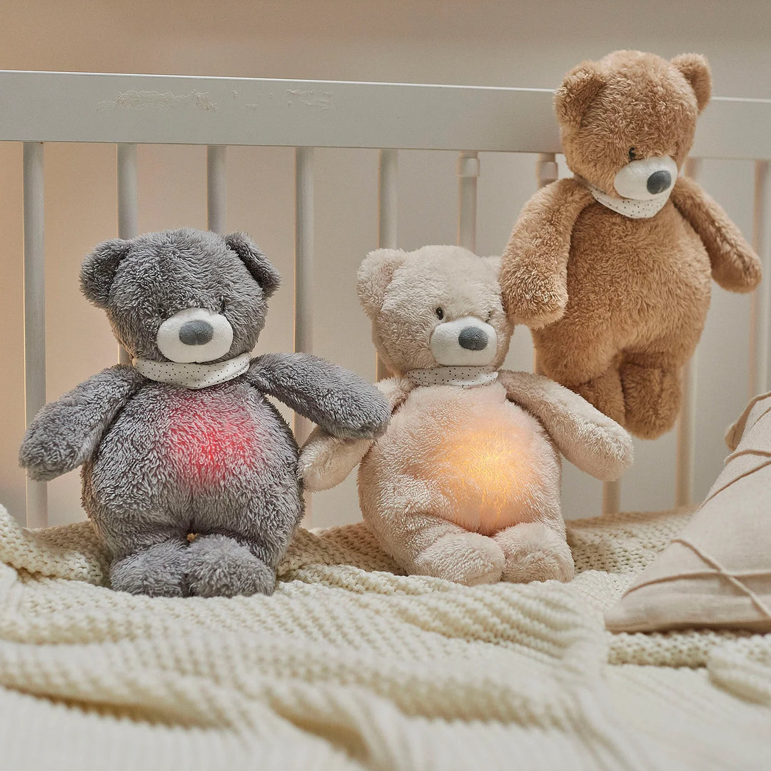 Nattou - Sleepy Bear Cuddly Nightlight - Beige