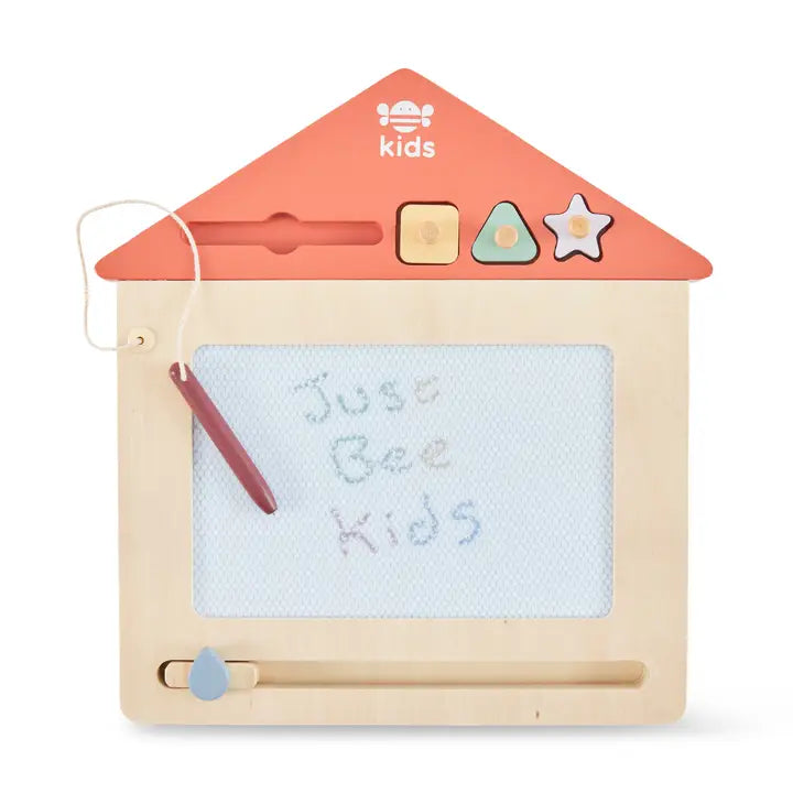 Just Bee Kids - Wooden Magnetic Drawing Board