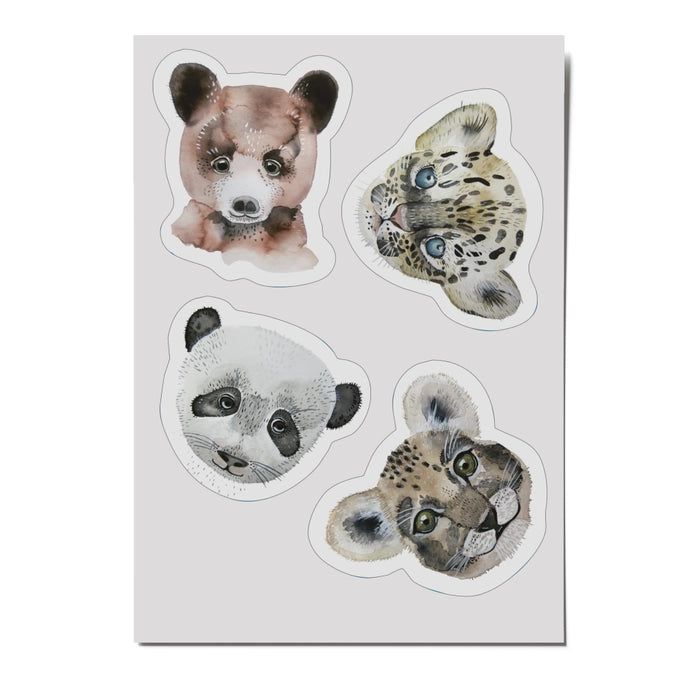 Nuukk - Reflective Safety Sparkle Stickers - Tiny Roar - Mabel & Fox