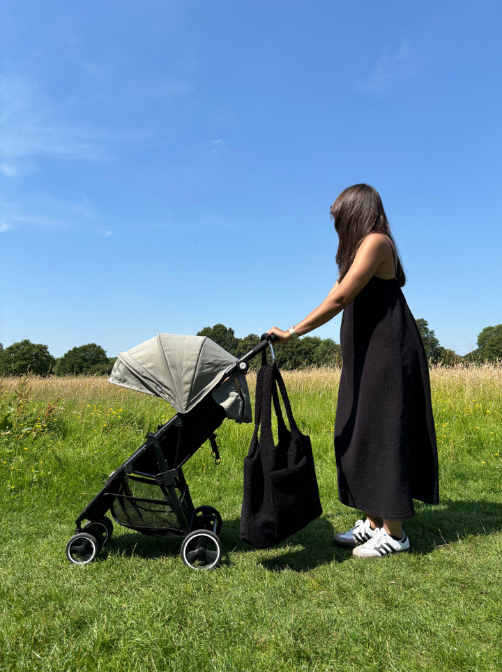 Mabel & Fox - Teddy Tote Bag - Black