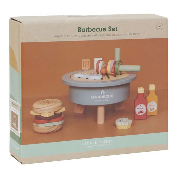 Little Dutch - Barbecue Toy Set