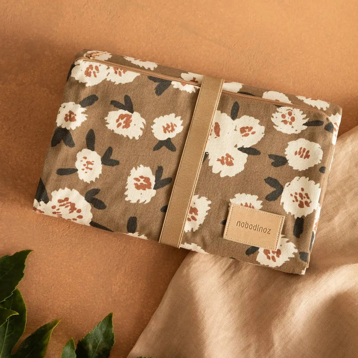 Nobodinoz - Hyde Park Waterproof Changing Pad - Camellia